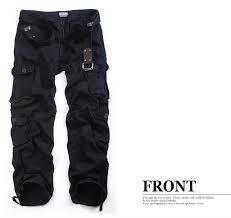 Calça Masculina Preta Casual