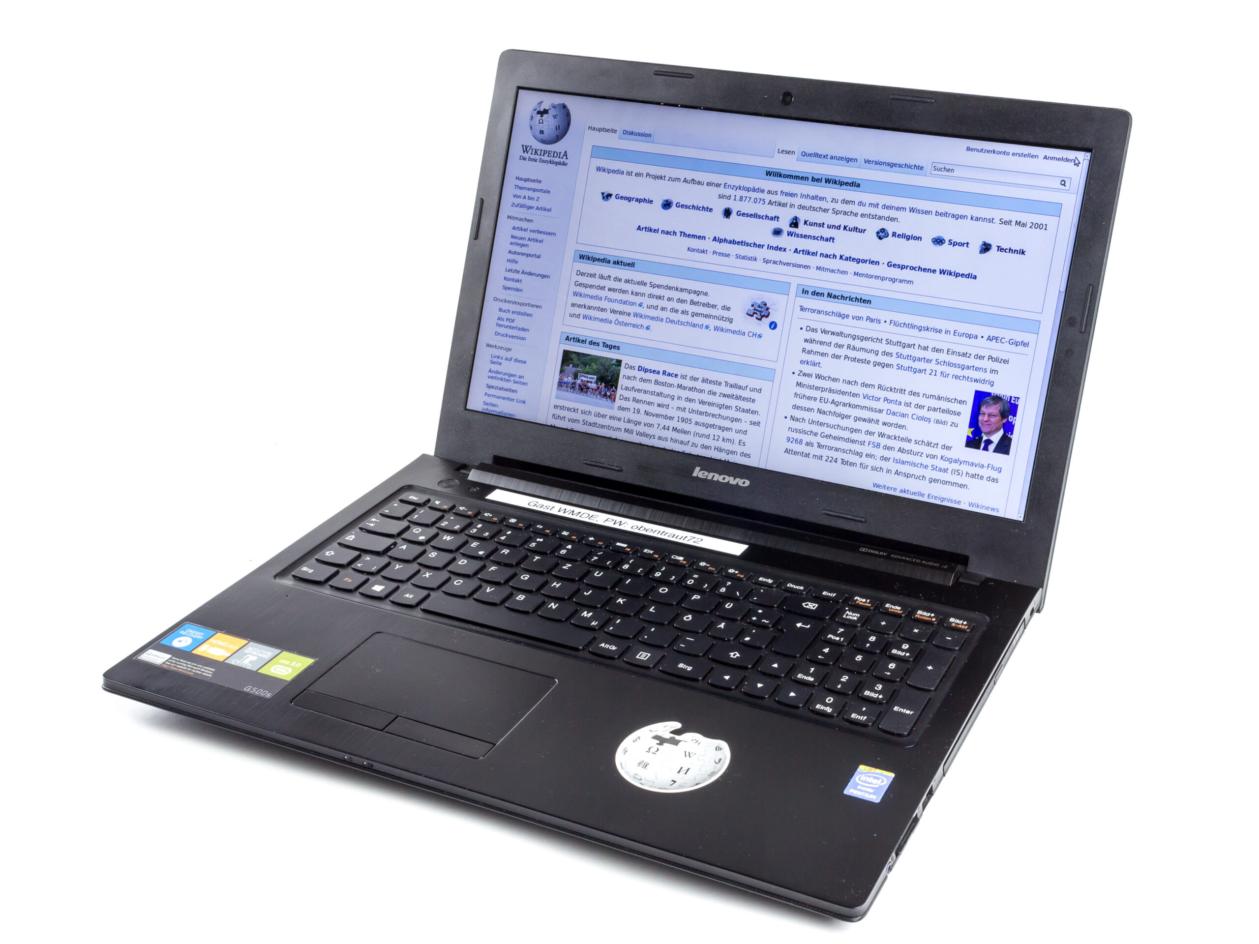 Notebook Lenovo G500s
