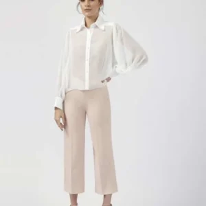 Camisa de Seda Branca