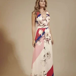 Vestida Longo Estampado