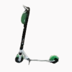 Patinete Spectrum S1987 Cor Preta e Prata