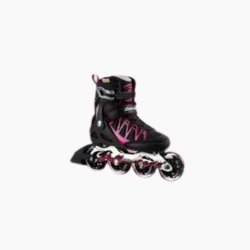 Patins Feminino Femix F519 - Cor Preto e Rosa